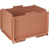 Broste Copenhagen Boîte de rangement Stacie marron grand