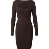 Urban Classics Robes en maille chocolat