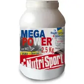 Nutrisport Megapower Powder Chocolate 2.5kg 2.5kg Blanc