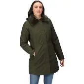 Regatta Parka matelassé vert olive