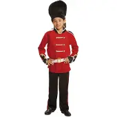 MOM Guard Kids Costume English Rouge 3-4 Years Enfants