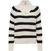 ONLY Pull-over crème / noir