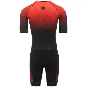 Kalas Perform Z1 Short Sleeve Trisuit Orange XS Homme