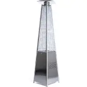 Fornorth Chauffage radiant Pyramid 13kW à gaz, inox