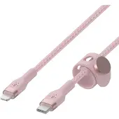 Belkin BOOST CHARGE - Câble Lightning - 24 pin USB-C mâle pour Lightning mâle - 1 m - rose