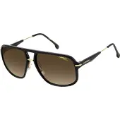 Carrera Lunettes de soleil - - 296/S - Aviator - Monture métal noir - Verres gris (Cat.3)