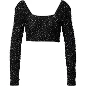 EDITED The Label T-shirt 'Vally' noir / blanc