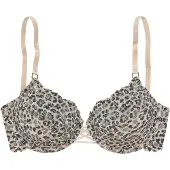 LASCANA Soutien-gorge beige / marron / noir chiné