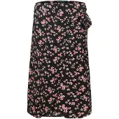 Dorothy Perkins Curve Jupe rose clair / noir / blanc