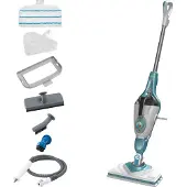 Black & Decker Balai vapeur multifonction 1600W + 7 accessoires BHSM168U-QS BLACK+DECKER