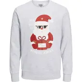 Jack & Jones Jortoon Sweatshirt Gris 2XL Homme
