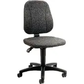 BIMOS Siège d'atelier pivotant 9653, rembourrage tissu, roulettes, anthracite