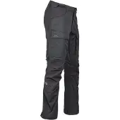 Lundhags Authentic II Pantalon Ms, pantalon de randonnée, homme, noir