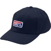 100% Select Dad Cap Bleu Homme,Femme