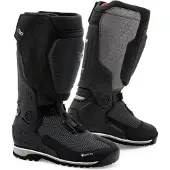 REV'IT! Expedition GTX, bottes Gore-Tex ,Noir/Gris ,42 EU