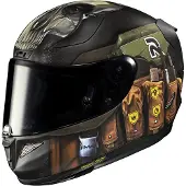 HJC RPHA 11 Ghost Call of Duty Vert Marron Casque Intégral Taille M