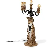 Bold Monkey Lampe de sol Proudly Crowned Panther spotted (E14)