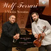 Brilliant Classics 3 Violin Sonatas [Cd]