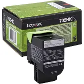 Lexmark 70C2HK0 (702HK) - Noir - Toner - Grande capacité