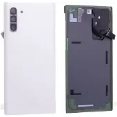 Samsung Battery Cover pour N970F Galaxy Note 10 - aura white (Galaxy Note 10), Coque pour téléphone portable, Blanc