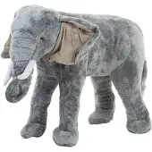 Childhome Jouet debout éléphant 77x33x55 cm Gris