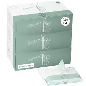Naif Salviette Idratanti Senza Plastica (24 x 54 pcs)