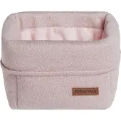 Babys Only Panier commode Sparkle rose-argent mêlé