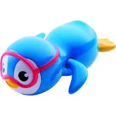 Munchkin Jouet de bain pour enfants, Penguin Blue,