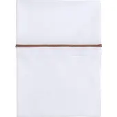 Babys Only Drap berceau ruban tricoté honey-cuivre/blanc