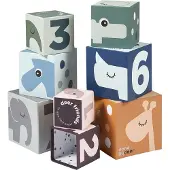 Done by Deer Friends Stacking Cubes Deer Multicolore 12 Months Enfants