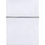 Babys Only Drap lit bébé ruban tricoté gris-argent mêlé/blanc