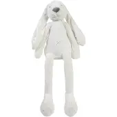 Happy horse Doudou lapin géant Richie Ivoire - grande peluche
