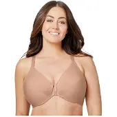Glamorise 1247 Plunge Bra, Cappuccino, 110F Women's