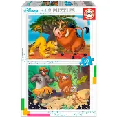 Educa - puzzle 2x20 Disney Animals