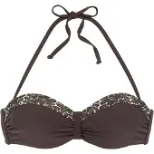 LASCANA Hauts de bikini beige / marron