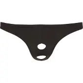 Svenjoyment Underwear - Showmaster string pour homme (noir) - XL