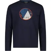CMP 32u1747 Long Sleeve T-shirt Bleu 2XL Homme