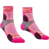 Bridgedale Ultralight T2 Coolmax Sport 3/4 Crew Socks Rose EU 35-37 Femme