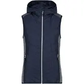 CMP Veste sans manche à capuche femme
