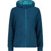 CMP Fix Hood 32p1986 Jacket Bleu XS Femme
