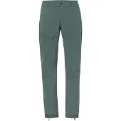 Vaude Bike Yaras Warm Rain Pants Vert L Homme