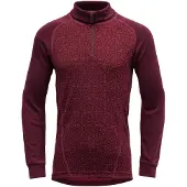 Devold Duo Active Merino Half Zip Long Sleeve T-shirt Rouge 10 Years Enfants