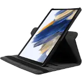 Just in Case Rotating Samsung Galaxy Tab A8 Book Case Noir