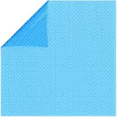 vidaXL Couverture de piscine bleue 356 cm PE