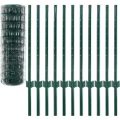 vidaXL Clôture métallique acier 20 x 0,8 m vert