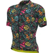 ALÉ Tattoo Short Sleeve Jersey Vert S Homme