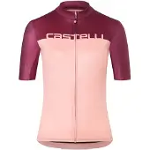 Castelli Velocissima Short Sleeve Jersey Rose S Femme