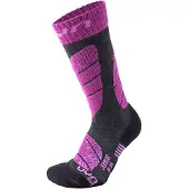 UYN Chaussettes UYN Enfant Anthracite Melange Purple-Pointure 27 - 30