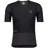SCOTT Ws Gore-tex Infinium Windstopper Short Sleeve Jersey Noir L Homme