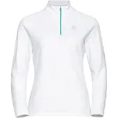 Odlo Besso Half Zip Fleece Blanc L Femme